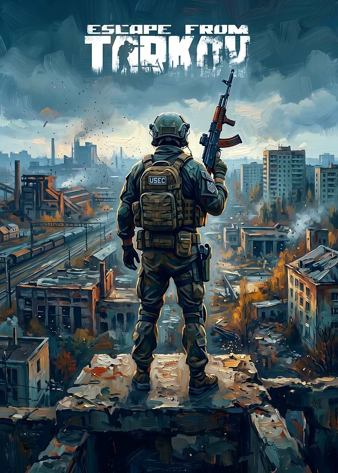 Escape From Tarkov Soldier Poster