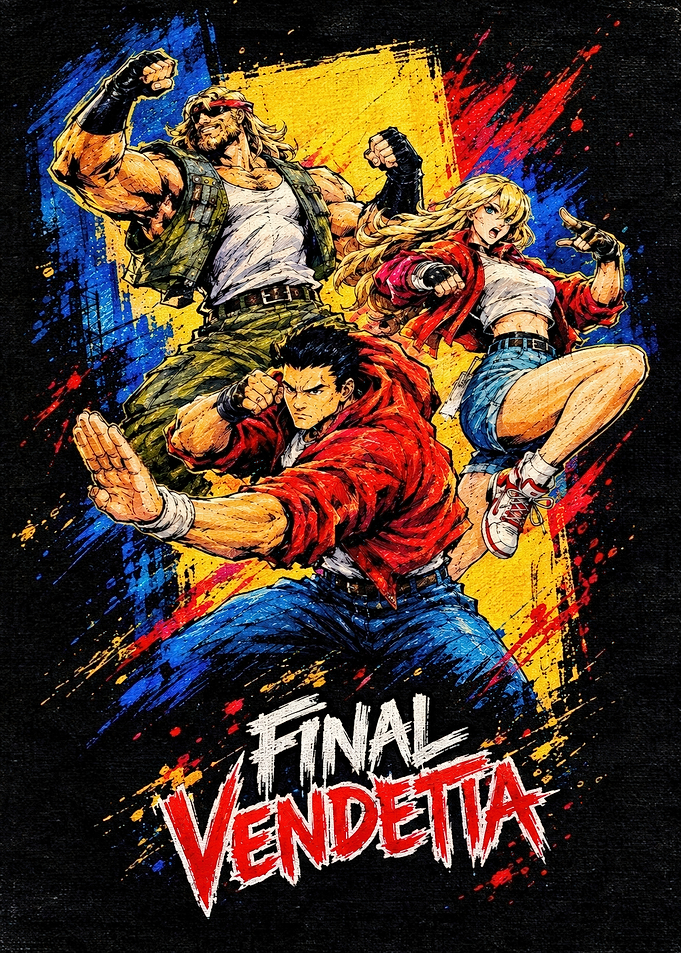 Final Vendetta Game Art