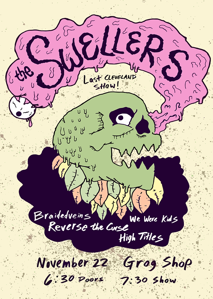 The Swellers Concert Poster