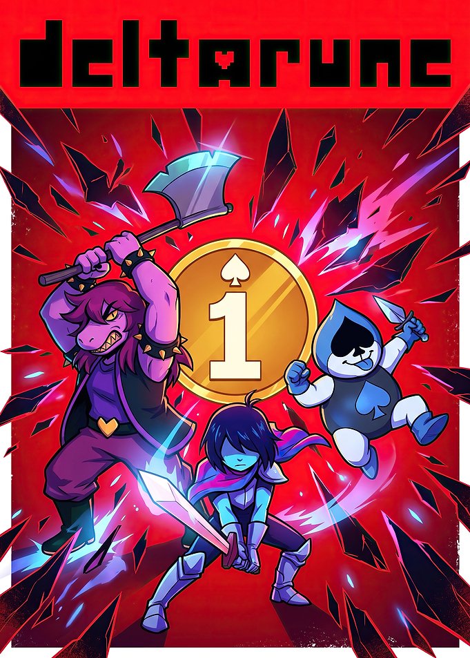 Deltarune Chapter 1 Promotional Art
