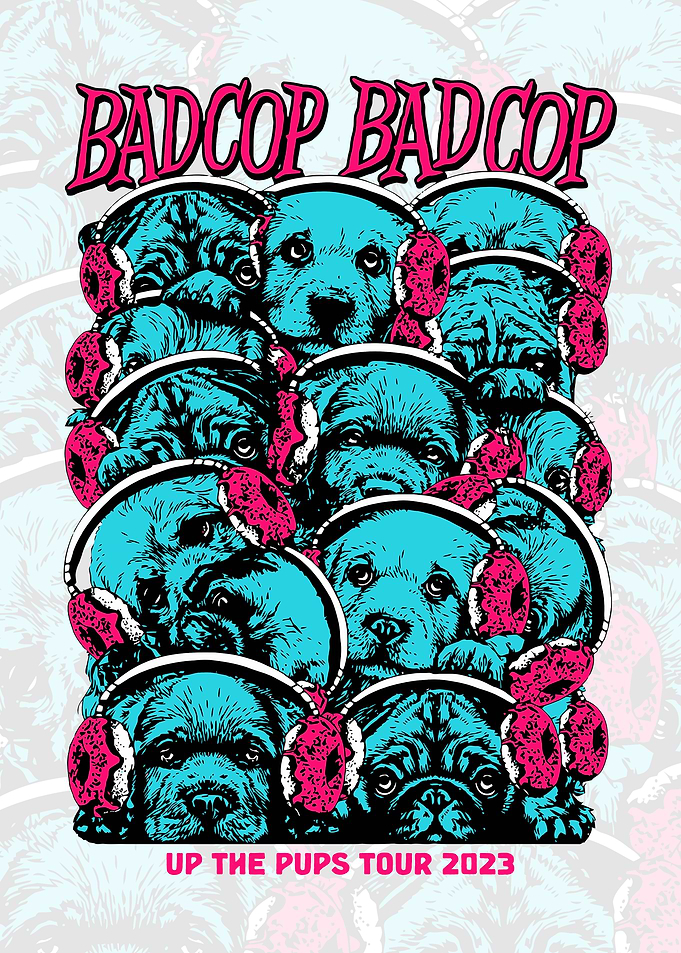 Bad Cop Bad Cop Tour Poster