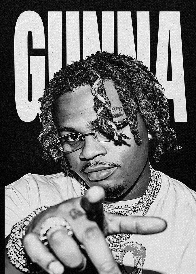 Gunna Portrait Poster