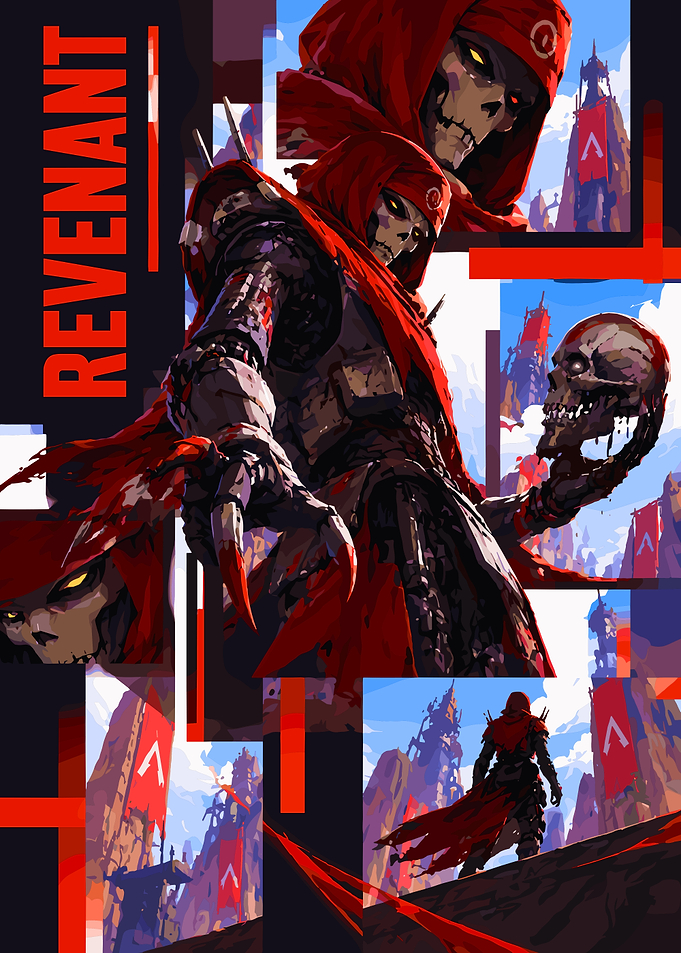 Apex Legends Revenant Character Poster