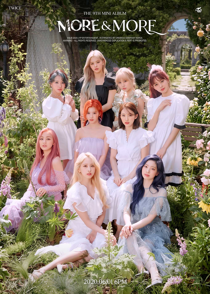 TWICE MORE and MORE Album Cover Poster