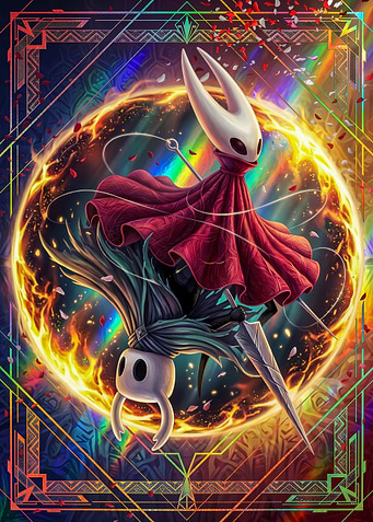 Hollow Knight and Hornet Art