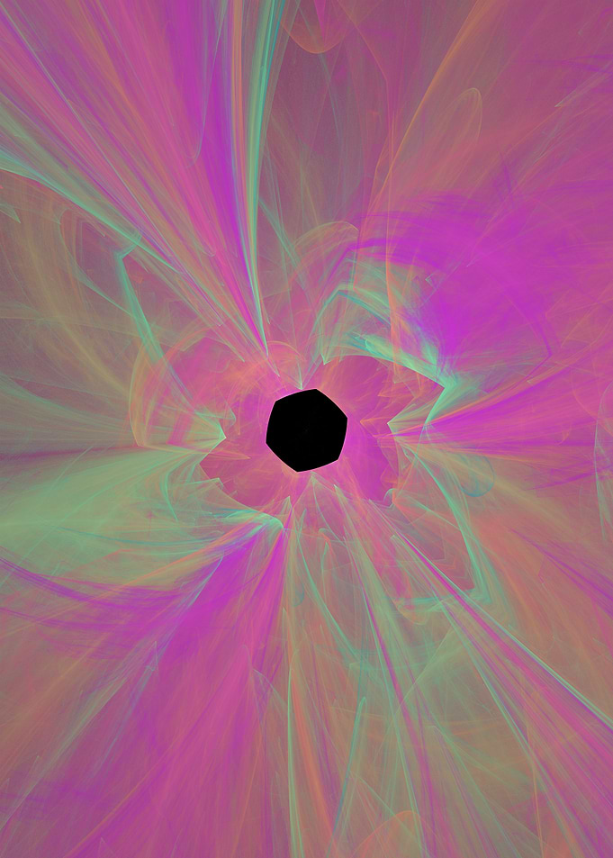 Rainbow Plasma Vortex