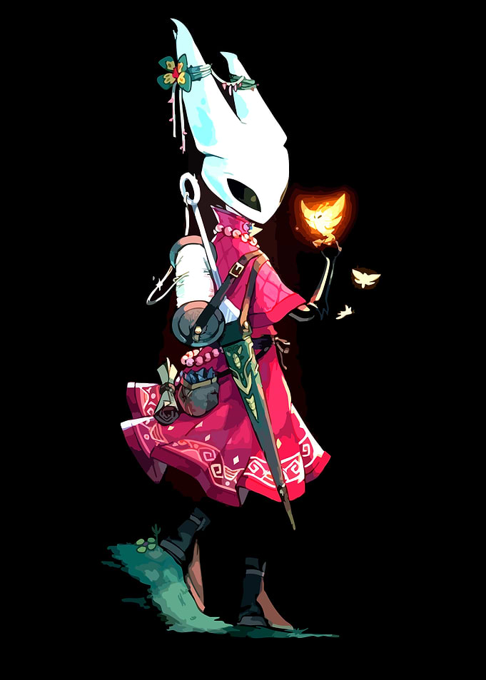 Hornet from Hollow Knight Fan Art