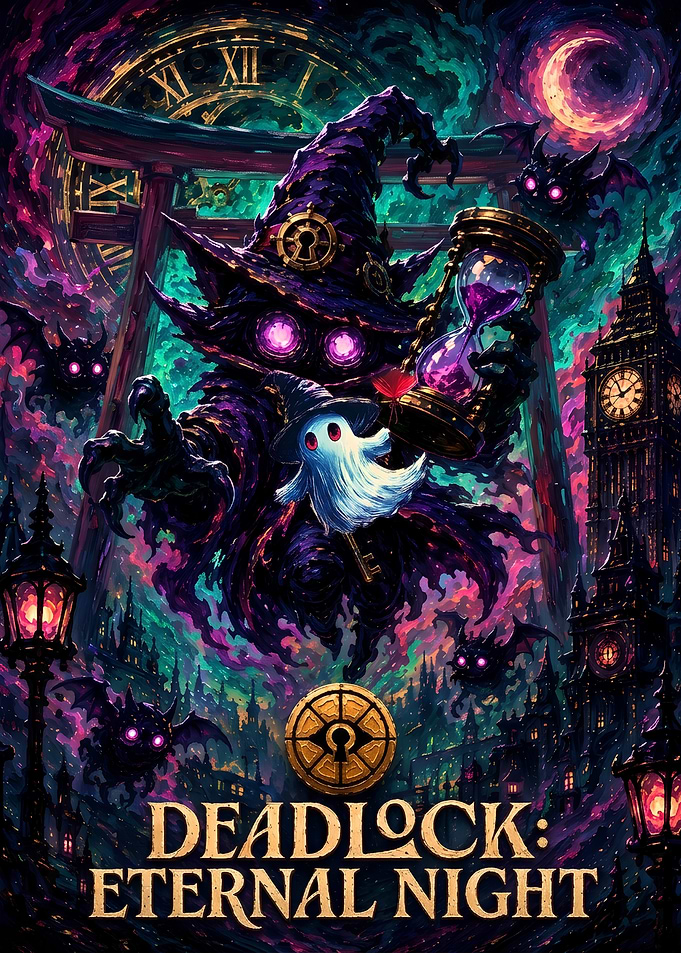 Deadlock: Eternal Night Fantasy Poster