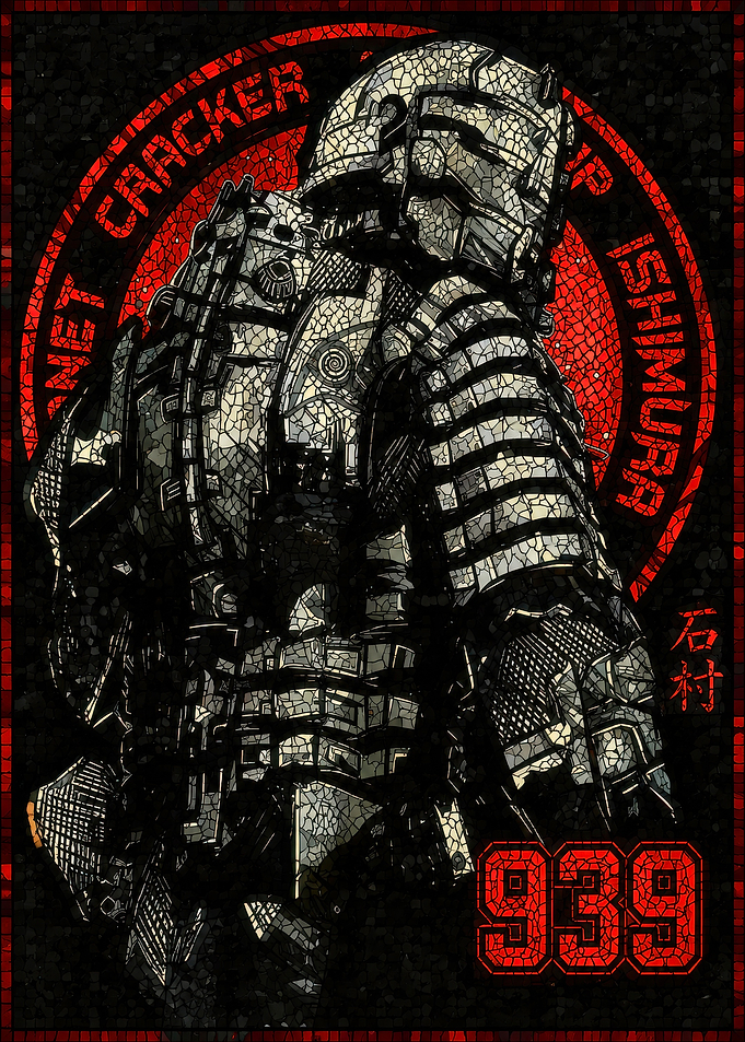 Dead Space Isaac Clarke Mosaic Art