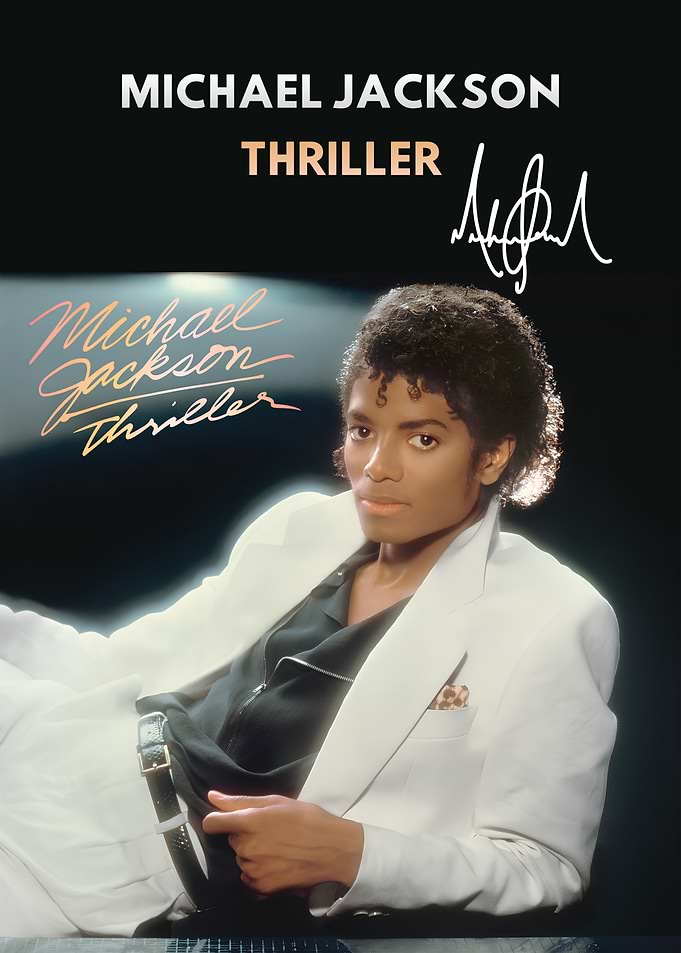 Michael Jackson Thriller Poster