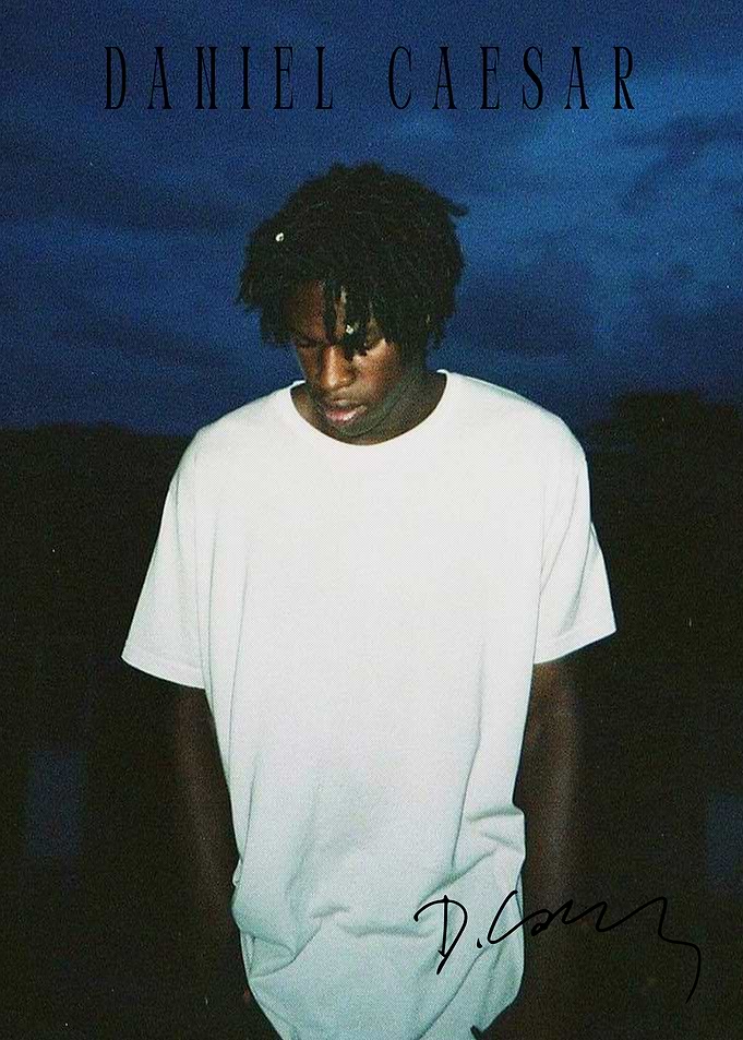 Daniel Caesar Portrait Poster