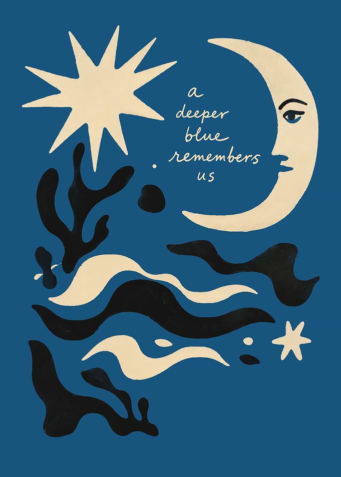 A Deeper Blue Remembers Us Poster