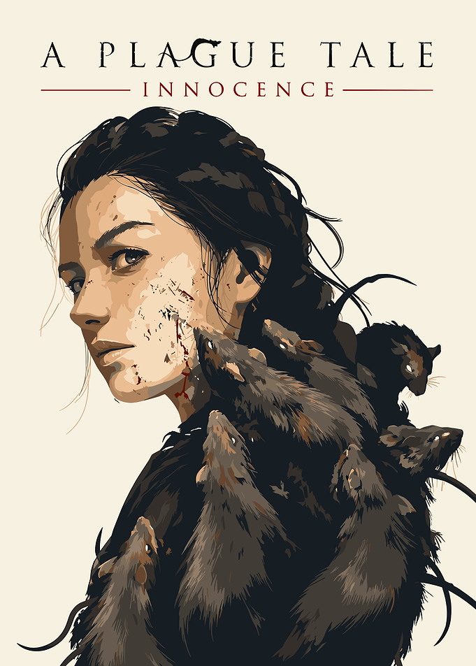 A Plague Tale Innocence Amicia Poster