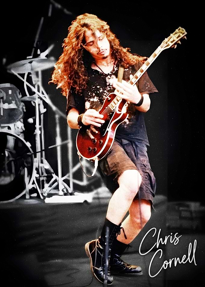 Chris Cornell Performing Live on Stage