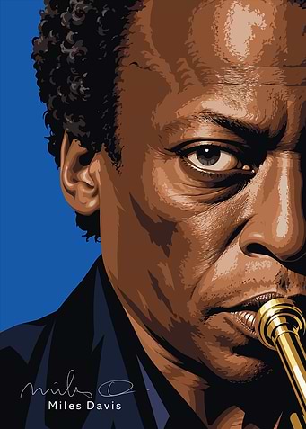 Miles Davis Jazz Portrait