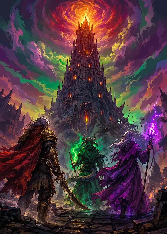 Slay The Spire 2 Fantasy Poster