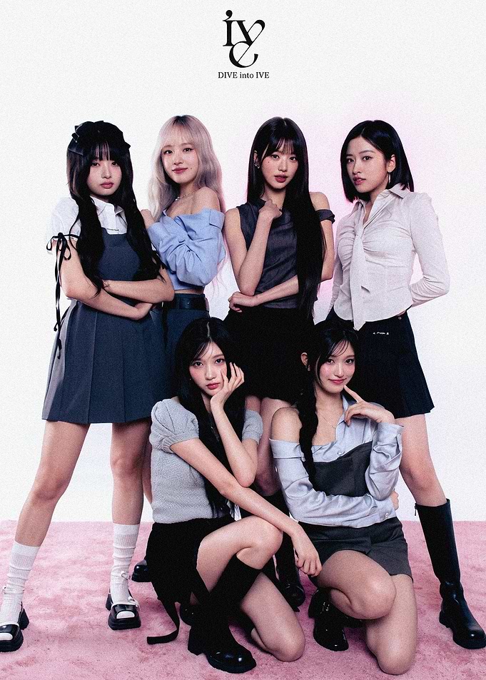 IVE K-pop Group Promotional Poster