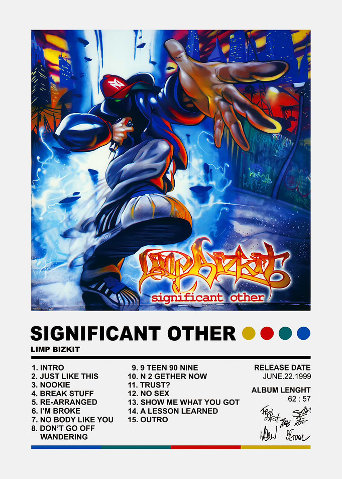 Limp Bizkit Significant Other Album Poster