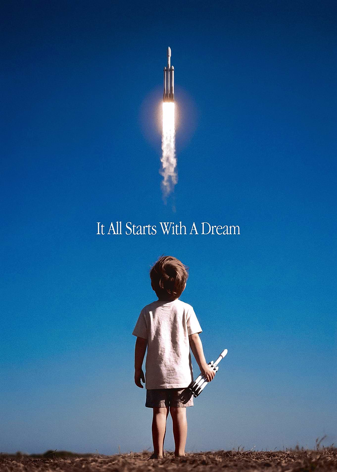A Child's Dream of Space