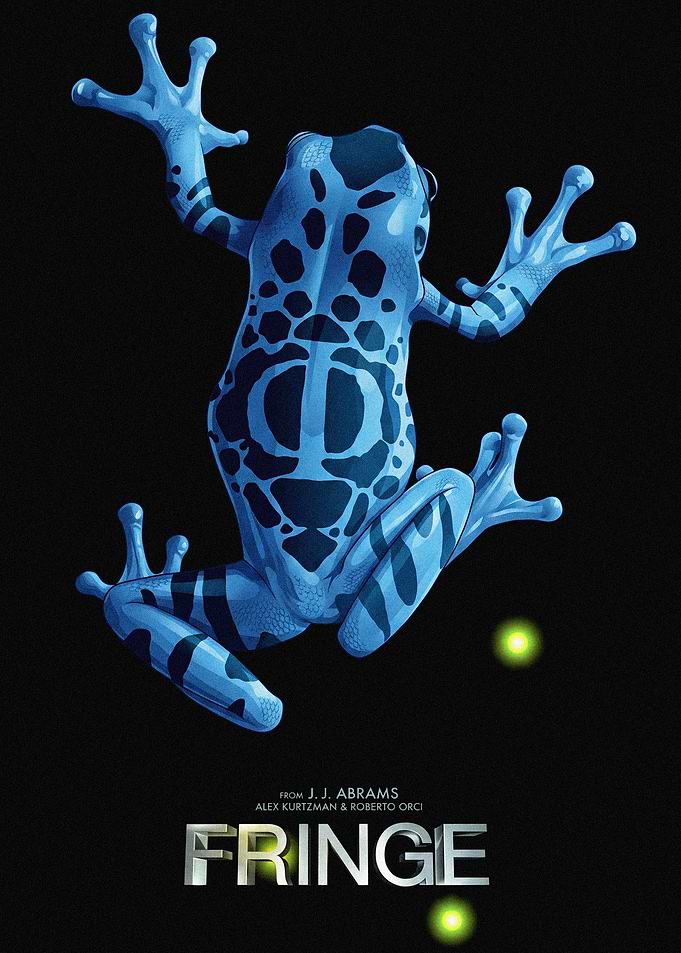 Fringe TV Series Frog Poster