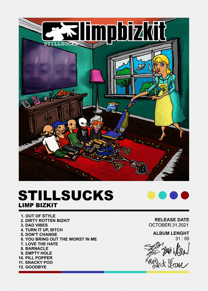 Limp Bizkit Still Sucks Album Poster