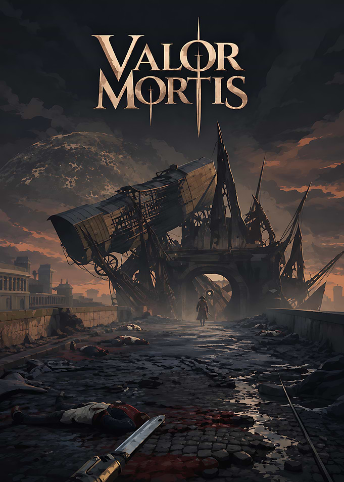 Valor Mortis Dark Fantasy Poster