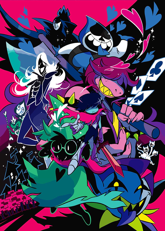 Deltarune Chapter 1 Art