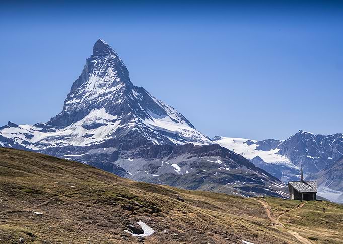 The Iconic Matterhorn Mountain Peak