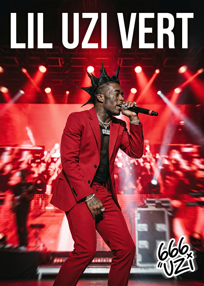 Lil Uzi Vert Live Performance Poster