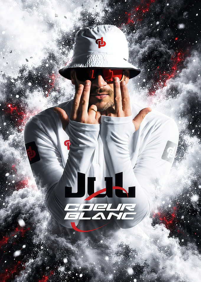 Jul Coeur Blanc Album Cover Art