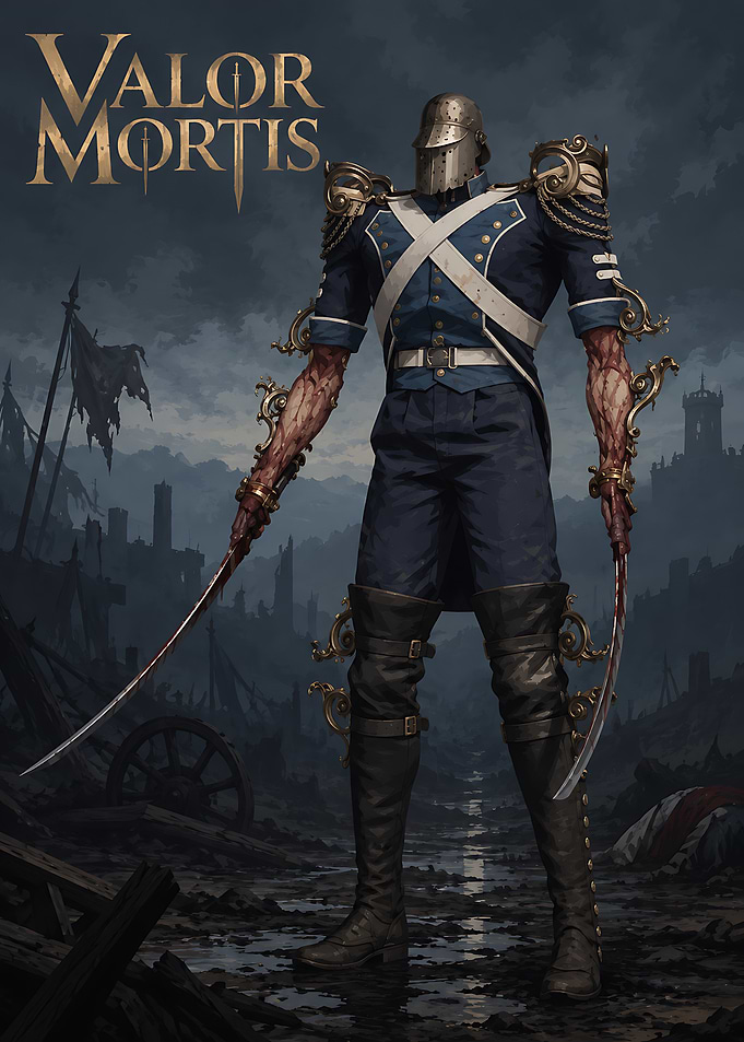 Valor Mortis Dark Fantasy Knight