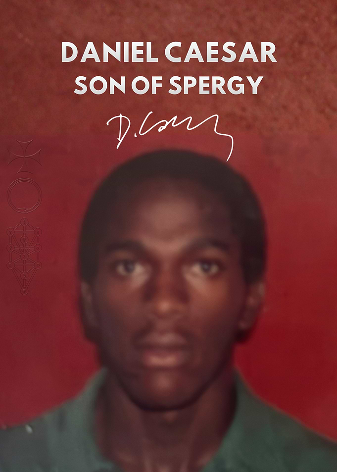 Daniel Caesar Son of Spergy Poster