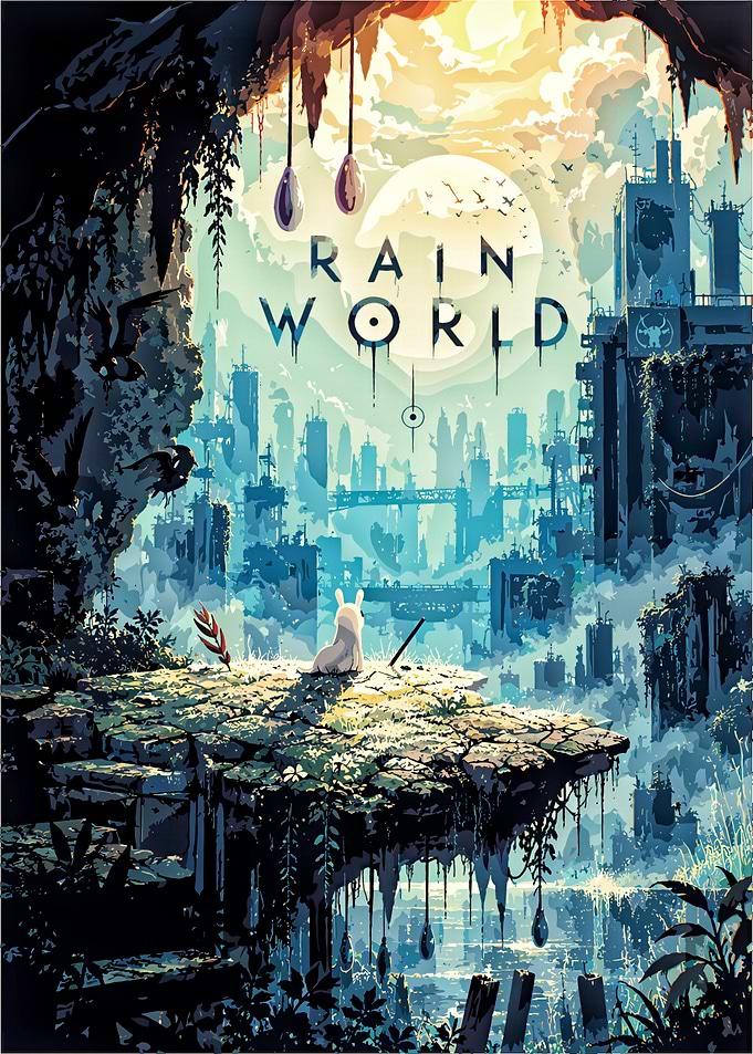 Rain World Game Poster