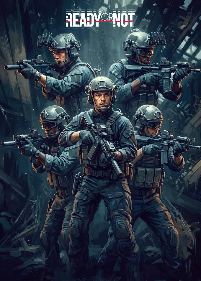 Ready or Not SWAT Team Poster