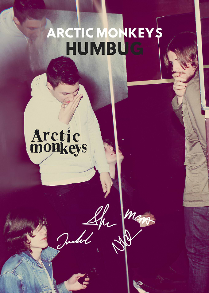 Arctic Monkeys Humbug Signed Poster