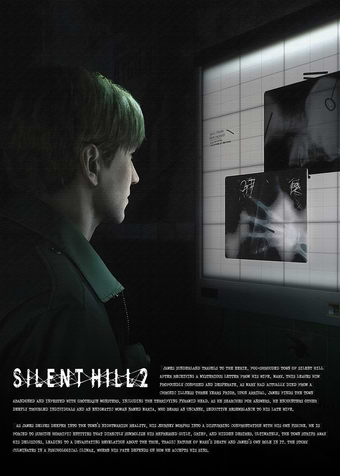 Silent Hill 2 James Sunderland Poster