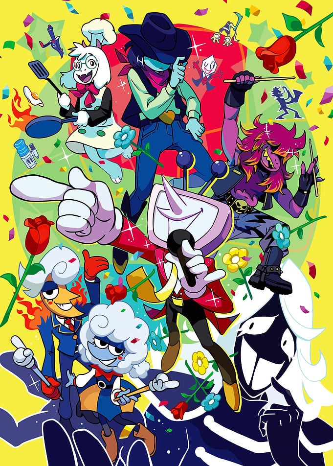 Deltarune Chapter 2 Cast Celebration