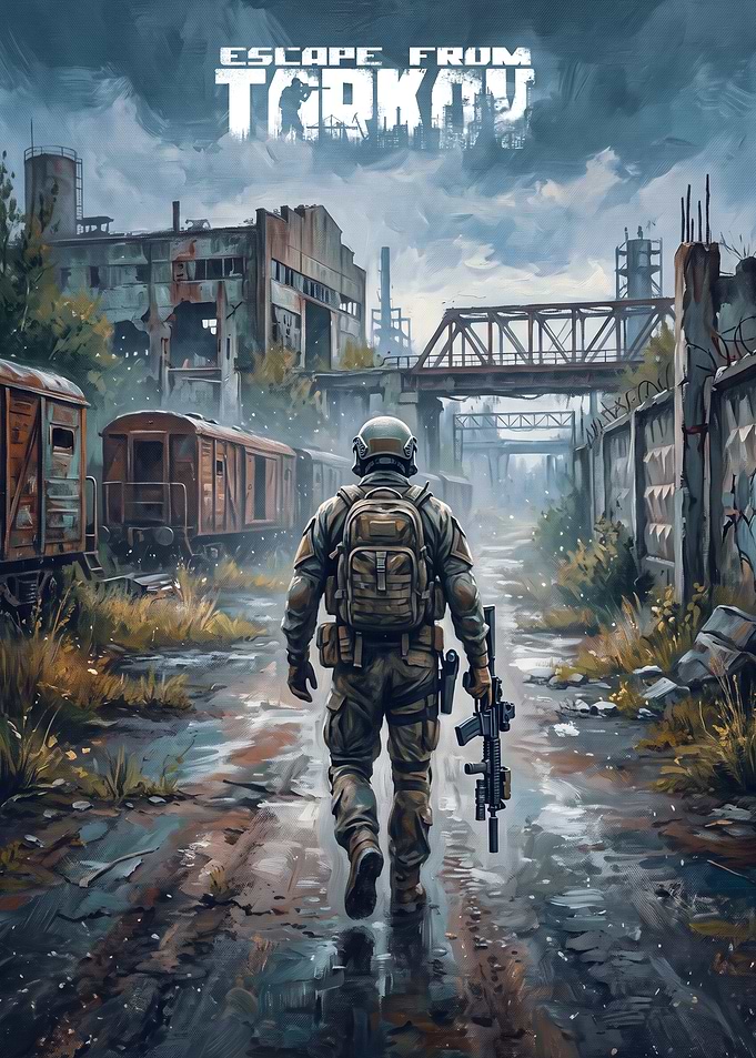 Escape From Tarkov Soldier Poster