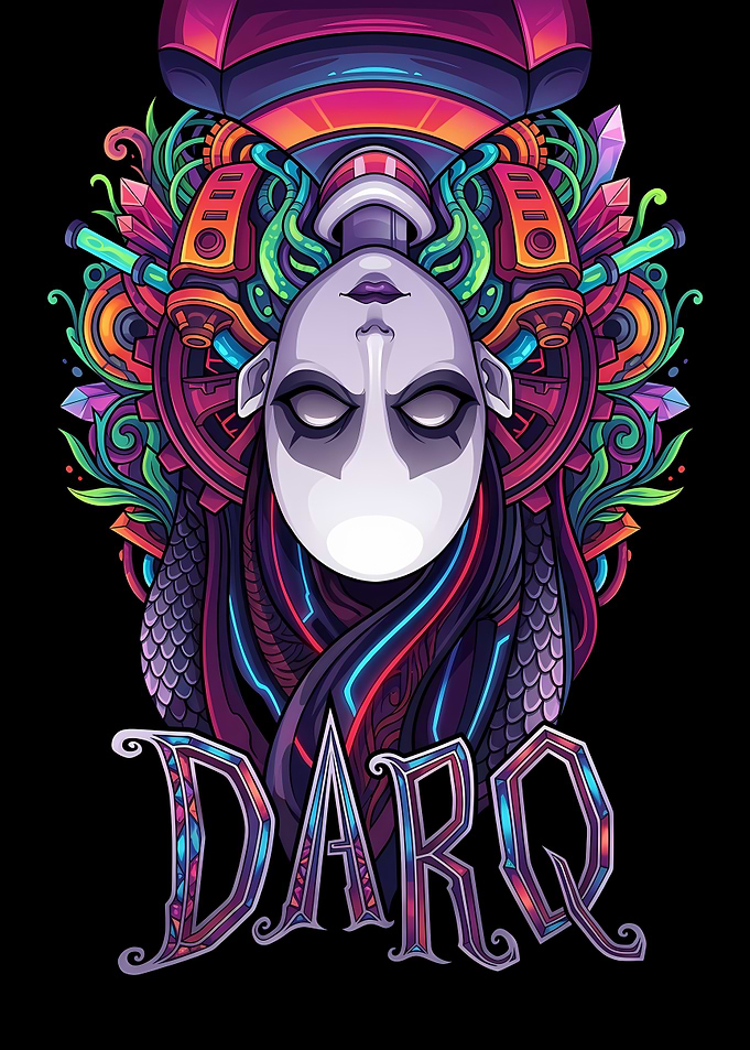 DARQ Game Character Digital Art