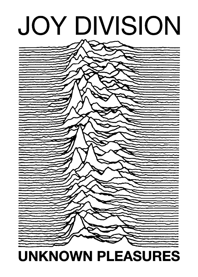 Joy Division Unknown Pleasures Album Art