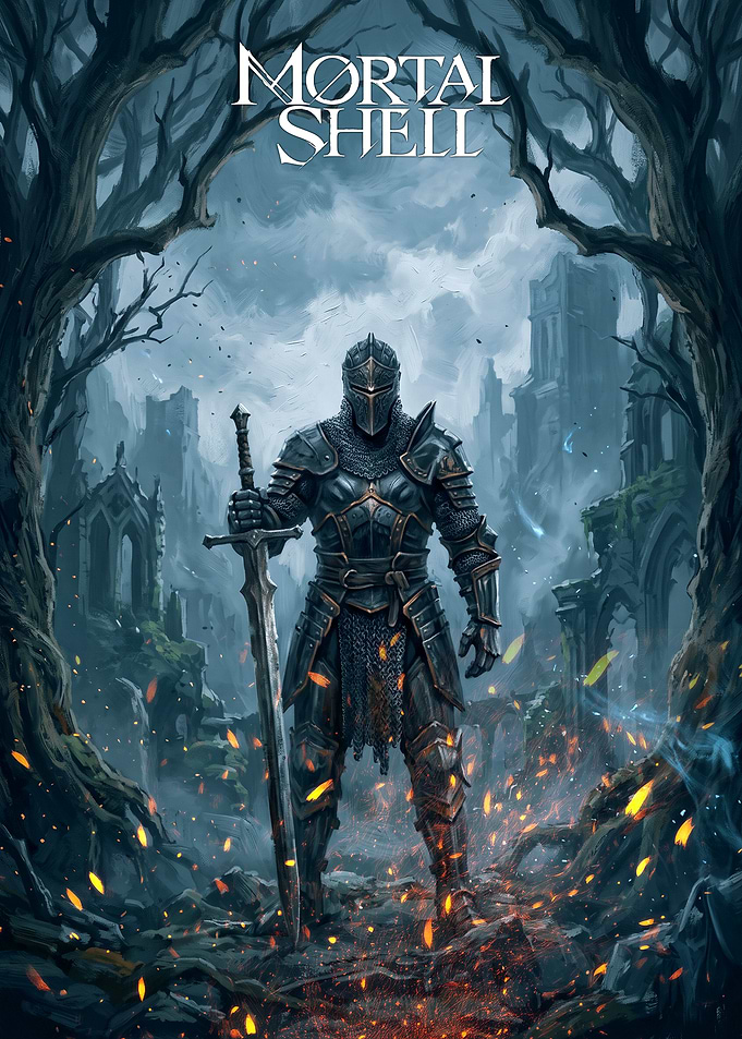 Mortal Shell Knight Poster