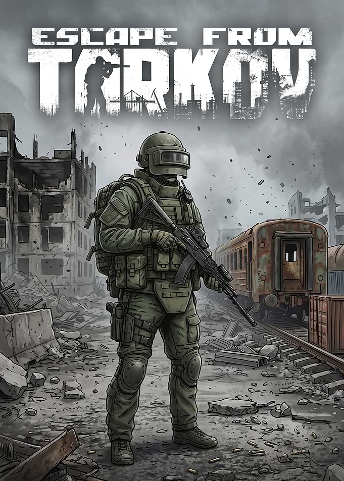 Escape From Tarkov Soldier Illustration