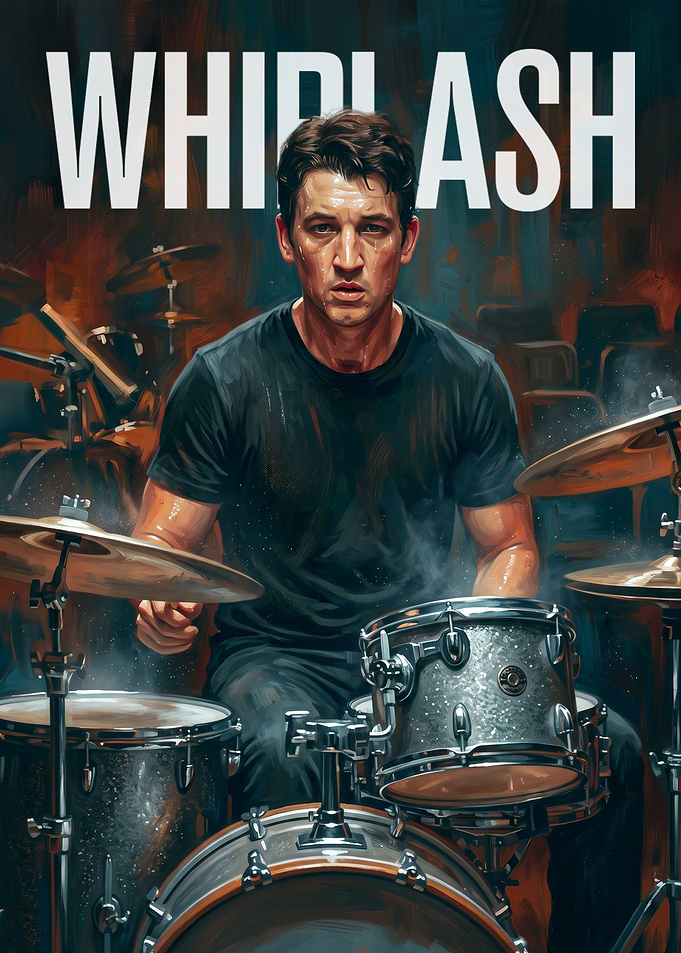 Whiplash Movie Poster Art