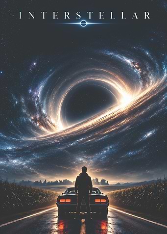 Interstellar Movie Poster Art