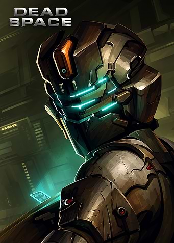 Dead Space Isaac Clarke Helmet Portrait