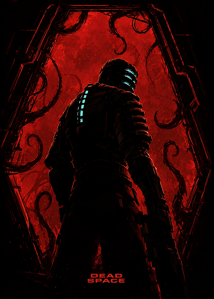 Dead Space Isaac Clarke Poster
