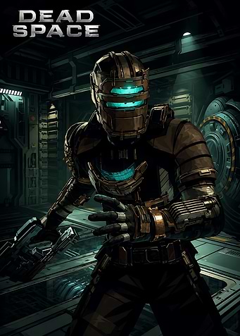 Dead Space Isaac Clarke Poster