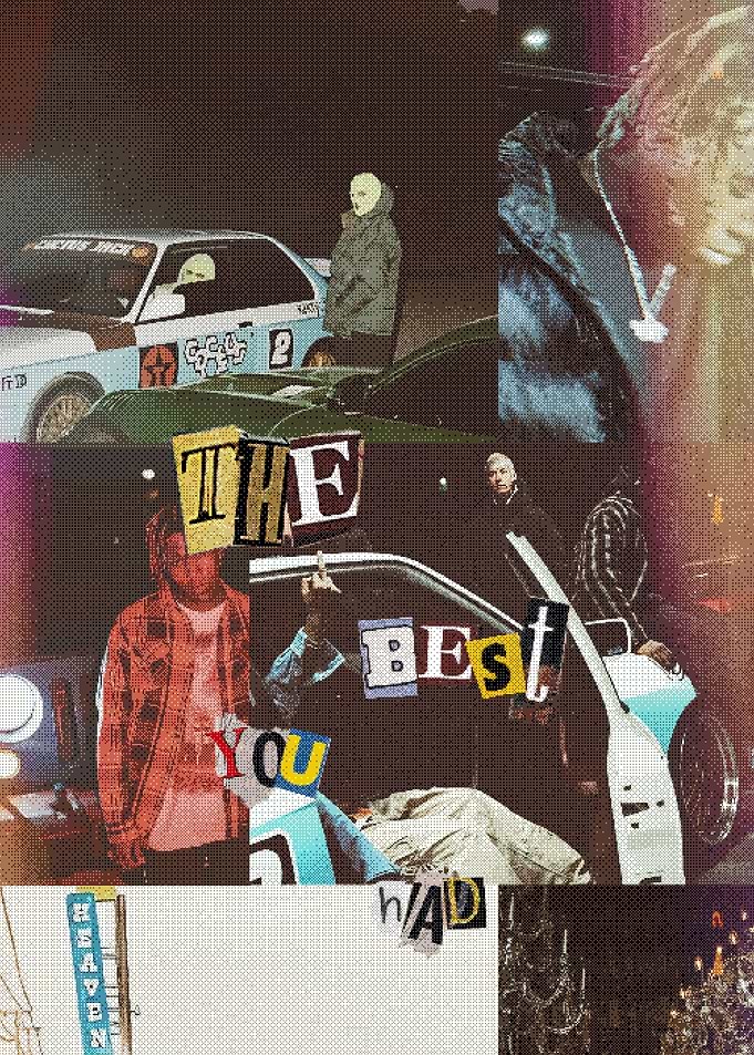 Travis Scott Cactus Jack Collage Poster
