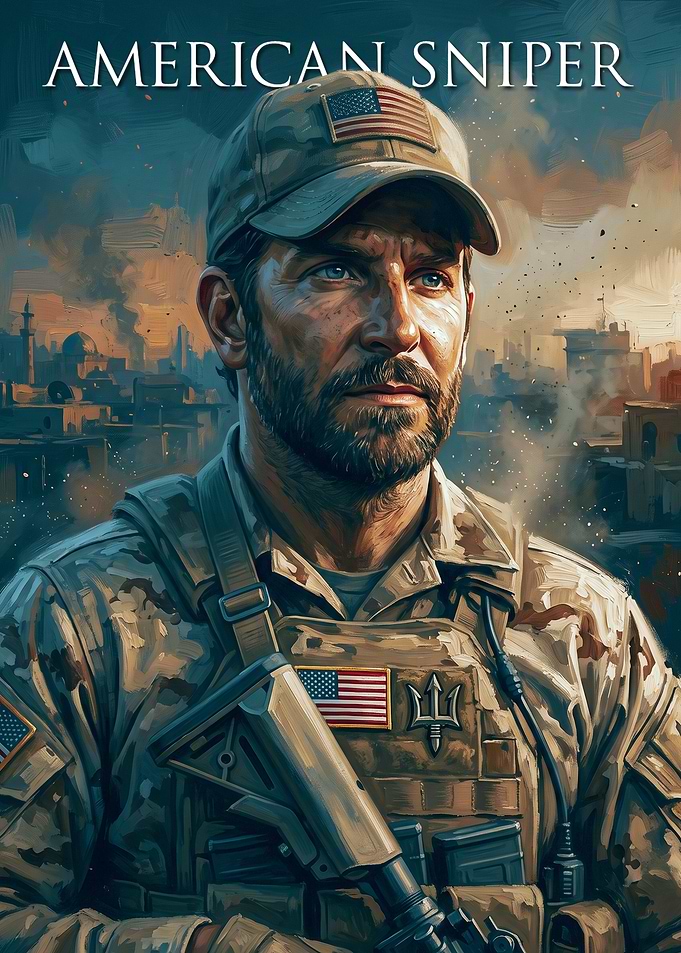 American Sniper Movie Poster Art