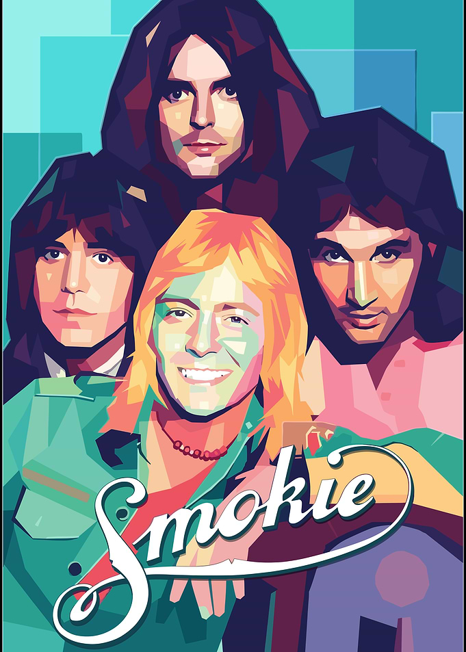 Smokie Band Pop Art Portrait